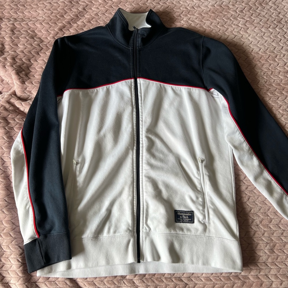 Abercrombie & Fitch Track Jacket, Men’s Large, Excellent Condition